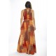 Vestido Longo Jennifer Malha Trapézio com Bolso Tramas do Sol