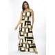 Vestido Longo Malha Trapézio Igaci