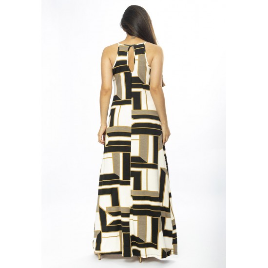 Vestido Longo Malha Trapézio Igaci