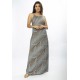 Vestido Longo Malha Trapézio Murici