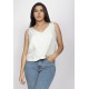 Blusa Regata Viscose Gola V Mint
