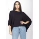 Blusa Asa Delta Malha Tupã Preta