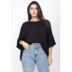 Blusa Asa Delta Malha Tupã Preta