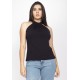 Blusa Trapézio Kaiapó Malha Preta