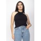 Blusa Trapézio Kaiapó Malha Preta