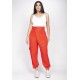 Calça Lisle Cargo Viscose Laranja