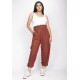 Calça Lisle Cargo Viscose Terracota