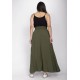 Saia Longa Viscose Verde