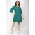 Vestido Curto Viscose Estampa Verde