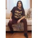 Camiseta Leg Marrom Amor