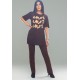 Camiseta Leg Marrom Amor