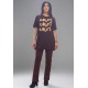 Camiseta Leg Marrom Amor