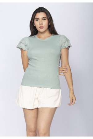 Blusa Baby de Algodão Green