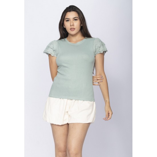 Blusa Baby de Algodão Green