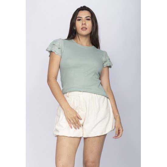 Blusa Baby de Algodão Green