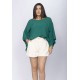 Blusa Poncho Baguari Amplo Verde