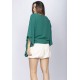 Blusa Poncho Baguari Amplo Verde