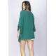 Blusa Poncho Baguari Amplo Verde