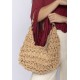 Bolsa Macramê Caramelo