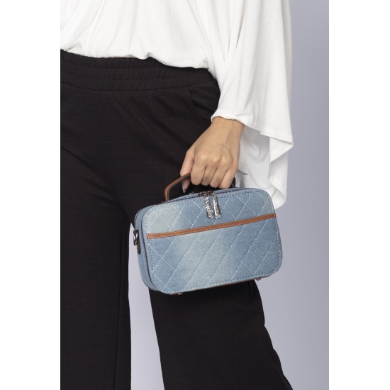 Bolsa Baú Jeans