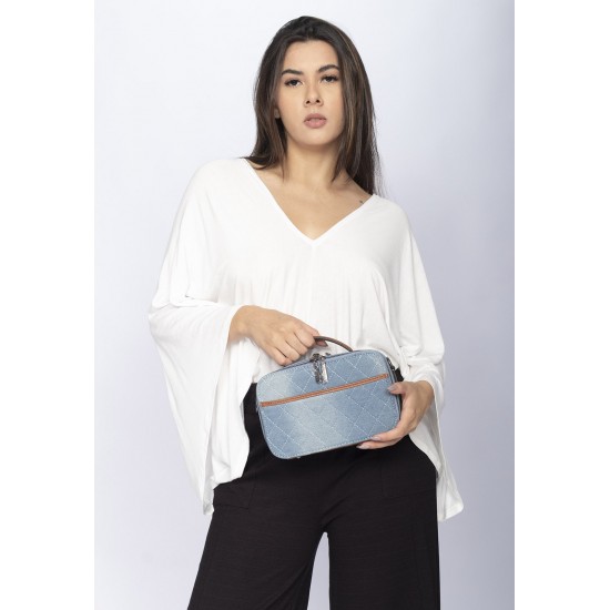Bolsa Baú Jeans