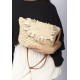 Bolsa Natural Crochê Madreperola