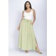 Saia Longa Viscose Verde Serenity
