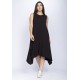 Vestido Saruel Regata Malha Preto