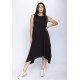 Vestido Saruel Regata Malha Preto