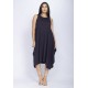Vestido Saruel Regata Malha Azul Marinho