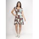 Vestido Aiyra Curto Malha Estampa Santa Rosa do Tocantins