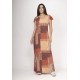 Vestido Amanara Longo Malha Tramas do Sol