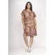 Vestido Amanayara Curto Malha Palmas da Terra