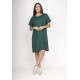 Vestido Amanayara Curto Malha Verde