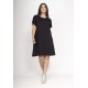Vestido Amanayara Curto Malha Preto