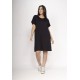 Vestido Amanayara Curto Malha Preto