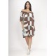 Vestido Curto Malha Ombro a Ombro Mullet Amplo Santa Rosa do Tocantins