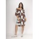 Vestido Curto Malha Ombro a Ombro Mullet Amplo Santa Rosa do Tocantins