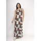 Vestido Capotira Longo Malha Alça Ajustável Santa Rosa do Tocantins