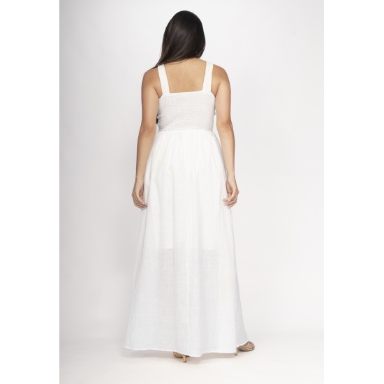 Vestido Alvorada Longo Luz Serena