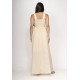 Vestido Alvorada Longo Areia Dourada