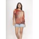 Blusa Morcego Ampla Manga 3/4 Tramas do Sol