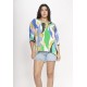 Blusa Morcego Ampla Tangará Estampa Selva Urbana