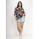 Blusa Morcego Ampla Tangará Estampa Aurora Urbana