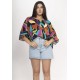 Blusa Morcego Ampla Tangará Estampa Aurora Urbana