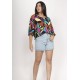 Blusa Morcego Ampla Tangará Estampa Aurora Urbana