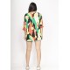Blusa Morcego Ampla Tangará Estampa Festival Tropical