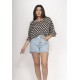 Blusa Morcego Ampla Tangará Estampa Festa das Margaridas