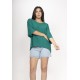Blusa Morcego Ampla Tangará Verde