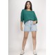 Blusa Morcego Ampla Tangará Verde